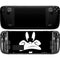 Looney Tunes Daffy Duck Plain Black and White Steam Deck Handheld Gaming Computer OLED Skin
