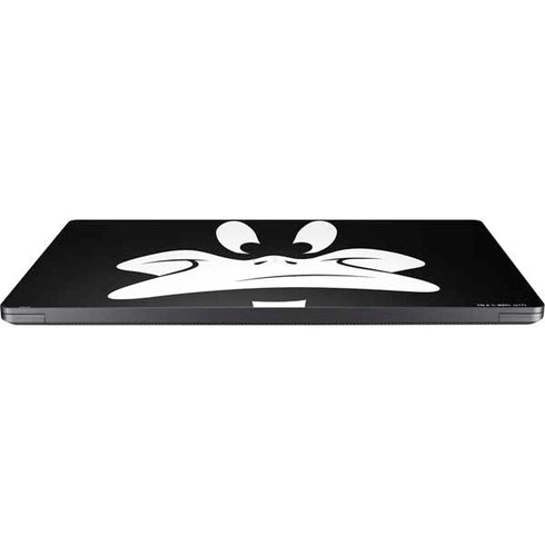 Looney Tunes Daffy Duck Plain Black and White Surface Laptop 7 13.8in Skin