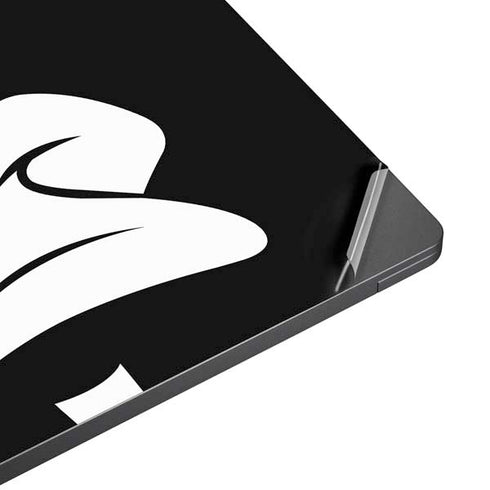 Looney Tunes Daffy Duck Plain Black and White Surface Laptop 7 13.8in Skin
