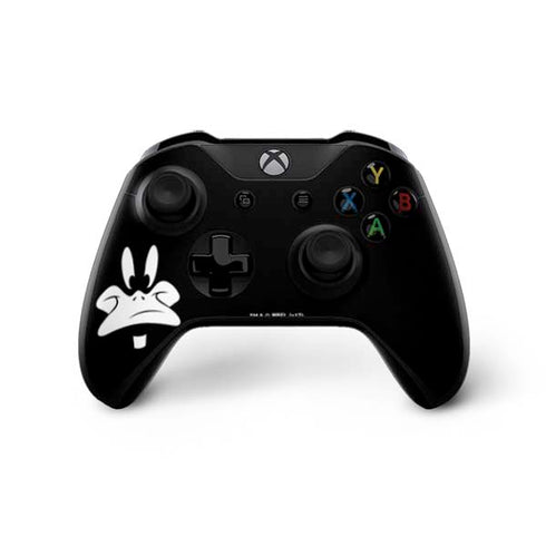 Looney Tunes Daffy Duck Plain Black and White Xbox One X Bundle Skin