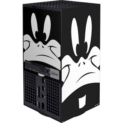 Looney Tunes Daffy Duck Plain Black and White Xbox Series X Bundle Skin