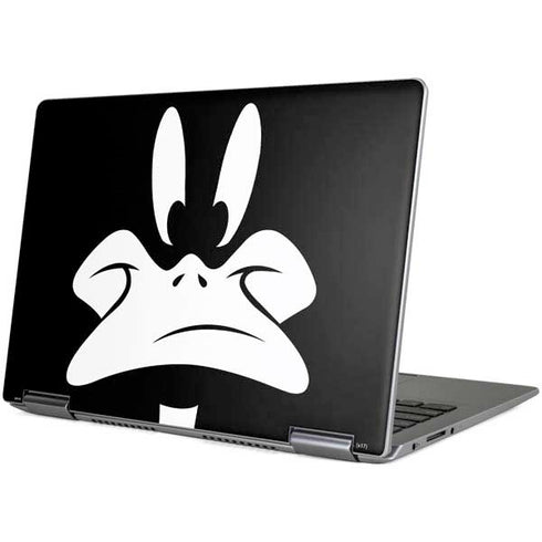 Looney Tunes Daffy Duck Plain Black and White Yoga 710 14in Skin