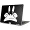 Looney Tunes Daffy Duck Plain Black and White Yoga 710 14in Skin