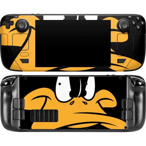 Looney Tunes Daffy Duck Steam Deck Handheld Gaming Computer Skin
