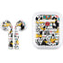 Looney Tunes Daffy Duck Striped Patches Apple AirPods Skin