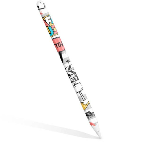 Looney Tunes Daffy Duck Striped Patches Apple Pencil (2nd Gen 2019) Skin