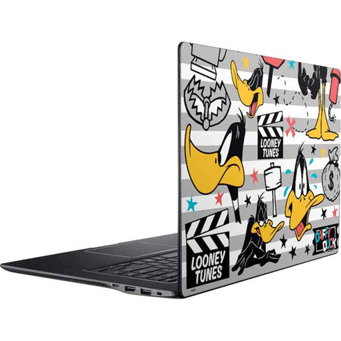 Looney Tunes Daffy Duck Striped Patches Ativ Book 9 (15.6in 2014) Skin