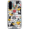 Looney Tunes Daffy Duck Striped Patches Galaxy A36 5G Clear Case