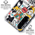 Looney Tunes Daffy Duck Striped Patches Galaxy A36 5G Clear Case