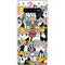 Looney Tunes Daffy Duck Striped Patches Galaxy S10 Plus Skin