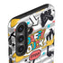 Looney Tunes Daffy Duck Striped Patches Galaxy S25 Impact Case