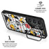 Looney Tunes Daffy Duck Striped Patches Galaxy S25 Plus Kickstand Case