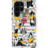 Looney Tunes Daffy Duck Striped Patches Galaxy S25 Ultra Impact Case