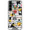 Looney Tunes Daffy Duck Striped Patches Galaxy S26 Plus Clear Case