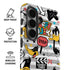 Looney Tunes Daffy Duck Striped Patches Galaxy S26 Plus Impact Case