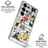 Looney Tunes Daffy Duck Striped Patches Galaxy S26 Ultra Clear Case
