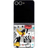Looney Tunes Daffy Duck Striped Patches Galaxy Z Flip6 Skin