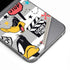 Looney Tunes Daffy Duck Striped Patches Galaxy Z Flip6 Skin