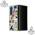 Looney Tunes Daffy Duck Striped Patches Galaxy Z Fold6 Clear Case