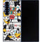 Looney Tunes Daffy Duck Striped Patches Galaxy Z Fold6 Skin