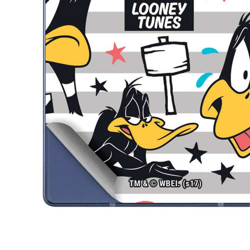 Looney Tunes Daffy Duck Striped Patches Galaxy Z Fold6 Skin