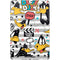 Looney Tunes Daffy Duck Striped Patches iPad Skins