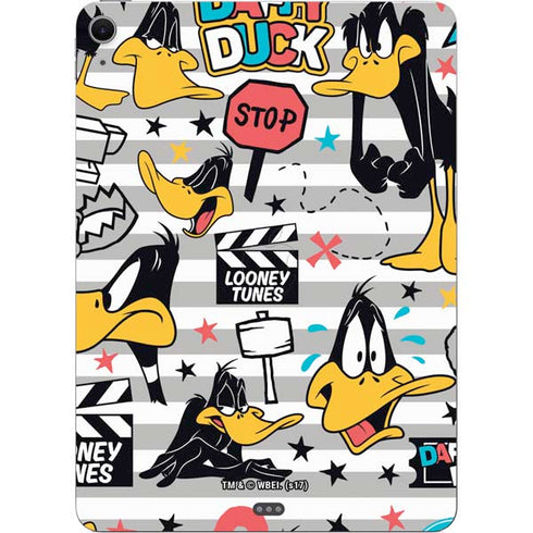 Looney Tunes Daffy Duck Striped Patches Apple iPad Air Skin