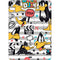 Looney Tunes Daffy Duck Striped Patches Apple iPad Air Skin