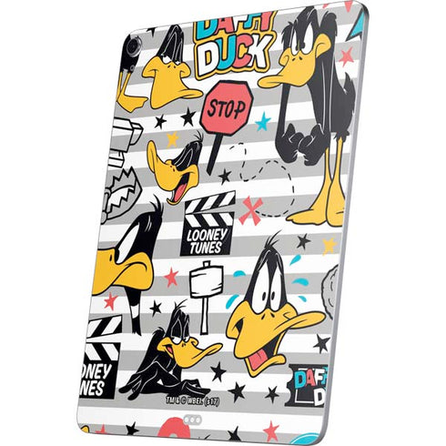 Looney Tunes Daffy Duck Striped Patches Apple iPad Air Skin