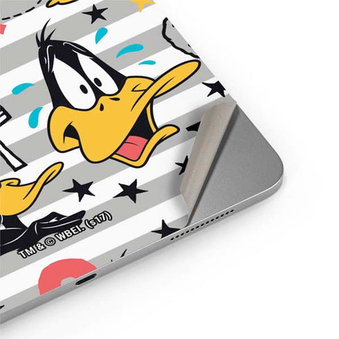 Looney Tunes Daffy Duck Striped Patches Apple iPad Air Skin