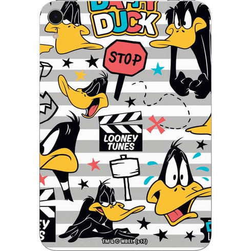Looney Tunes Daffy Duck Striped Patches Apple iPad Mini Skin