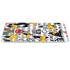 Looney Tunes Daffy Duck Striped Patches iPad Pro 13in M4 (2024) Skin