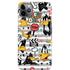 Looney Tunes Daffy Duck Striped Patches iPhone Cases