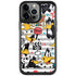 Looney Tunes Daffy Duck Striped Patches iPhone Cases