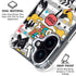 Looney Tunes Daffy Duck Striped Patches iPhone 16 MagSafe Case