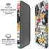 Looney Tunes Daffy Duck Striped Patches iPhone 16 Magsafe Impact Case