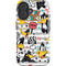Looney Tunes Daffy Duck Striped Patches iPhone 16 Plus Impact Case