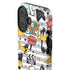Looney Tunes Daffy Duck Striped Patches iPhone 16 Plus Impact Case