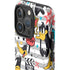 Looney Tunes Daffy Duck Striped Patches iPhone 16 Pro Impact Case