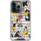 Looney Tunes Daffy Duck Striped Patches iPhone 16 Pro Max Clear Case