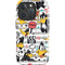 Looney Tunes Daffy Duck Striped Patches iPhone 16 Pro Max Impact Case