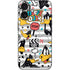 Looney Tunes Daffy Duck Striped Patches iPhone 16 Skin