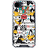 Looney Tunes Daffy Duck Striped Patches iPhone 16e Clear Case