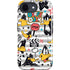 Looney Tunes Daffy Duck Striped Patches iPhone 16e Impact Case