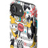 Looney Tunes Daffy Duck Striped Patches iPhone 16e Impact Case