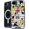 Looney Tunes Daffy Duck Striped Patches iPhone 16e MagSafe Case