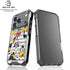 Looney Tunes Daffy Duck Striped Patches iPhone 18 Pro Clear Case