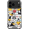 Looney Tunes Daffy Duck Striped Patches iPhone 18 Pro Max Clear Case