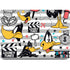 Looney Tunes Daffy Duck Striped Patches Apple MacBook Air Skin