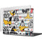 Looney Tunes Daffy Duck Striped Patches MacBook Pro 14in (2021-24) Case plus Skin